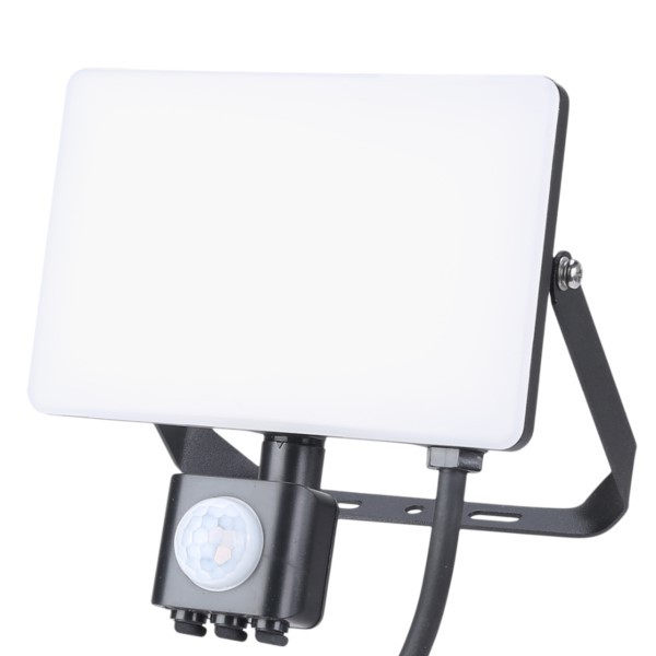 LED-Lampe 30W 3000lm 5000K 230V IP44 PIR-Sensor Strahler Eko-Light EKN9019