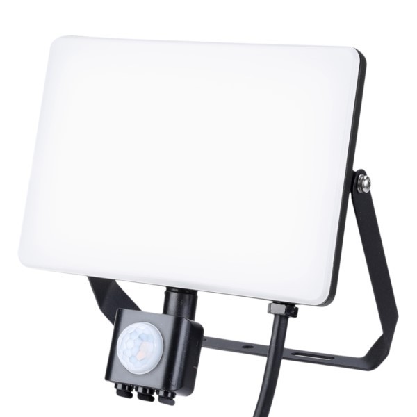 LED-Lampe 50W 5000lm 5000K 230V IP44 PIR-Sensor Strahler Eko-Light EKN9020