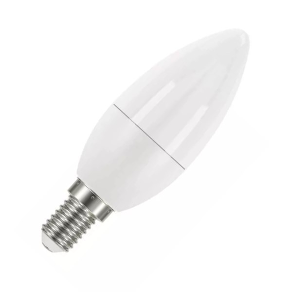 LED-Leuchtmittel E14 5W 470lm 6500K Tageslichtweiß  230V Kerzenform Emos ZQ3222