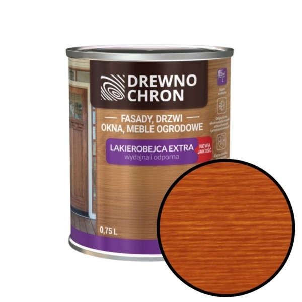 Lackfleck Extra 0,75L Mahagoni Drewnochron