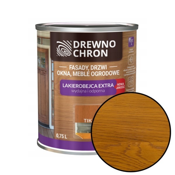 Lackfleck Extra 0,75L Teak Drewnochron