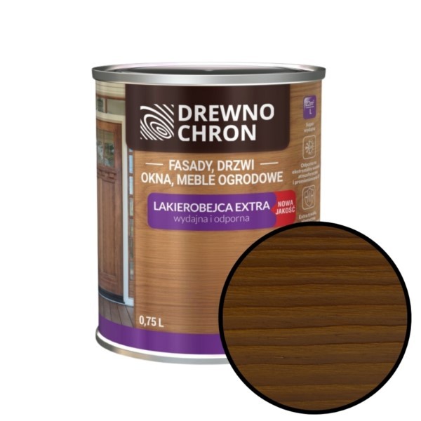 Lackfleck Extra 0,75L helles Nussholz Drewnochron