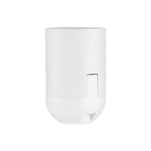 Lampenfassung E27 Thermoplast Weiß Pawbol D.3005B