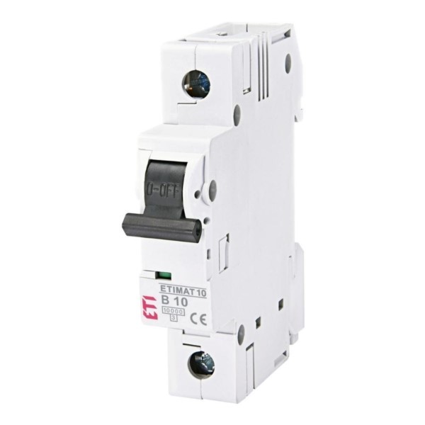Leitungsschutzschaltey 1P B 10A Etimat 10kA ETI 002121714