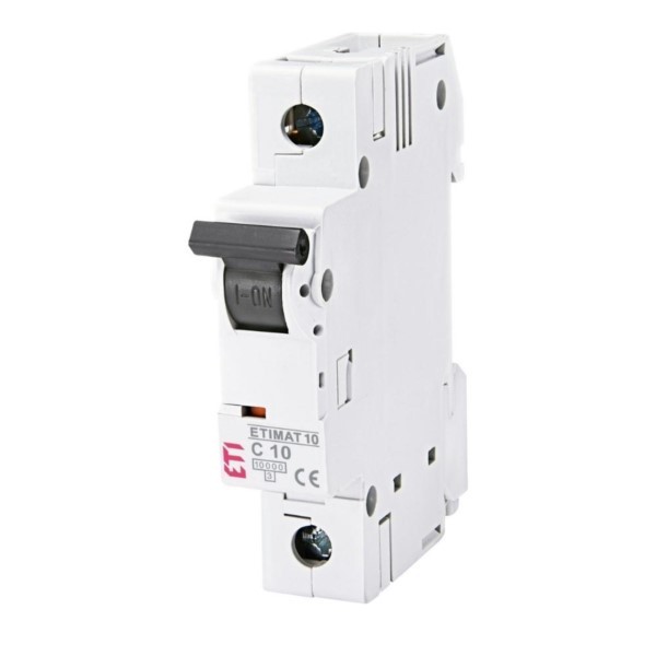 Leitungsschutzschaltey 1P C 10A Etimat 10kA ETI 002131714