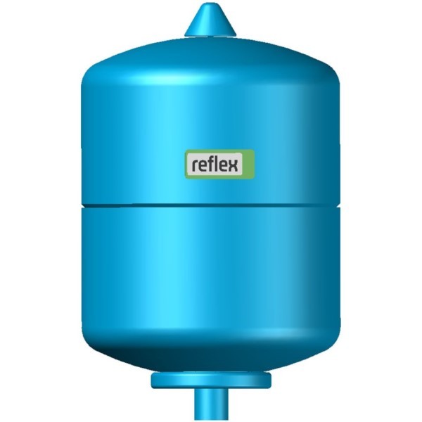 Membran-Druckausdehnungsgefäße für Trinkwasser DE 8 L 10 bar blau Refix