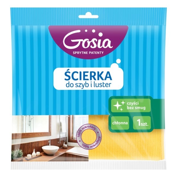 Mikrofaser Fenstertuch 41x38cm Gosia