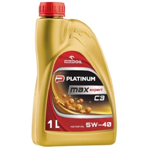 Motoröl 5W40 synthetik 1L Platinum Max Expert C3 Orlen Oil