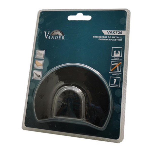 Multitool-Sägeblatt 90 mm für Holz Metall Kunststoff Vander VAK726