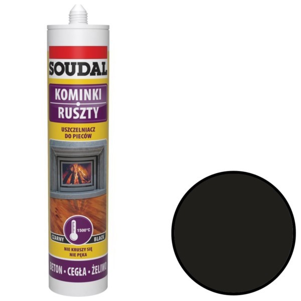 Ofenabdichtung 280ml Soudal 1500°C Kaminversiegelung