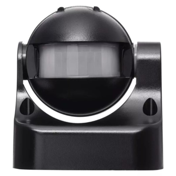 PIR-Bewegungsmelder 230V 1200W 12m 180° IP44 schwarz Emos G1125