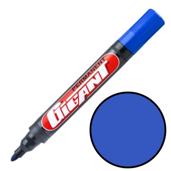 Permanentmarker blau ⌀1,5-2,5mm Gigant Kamet KM1071