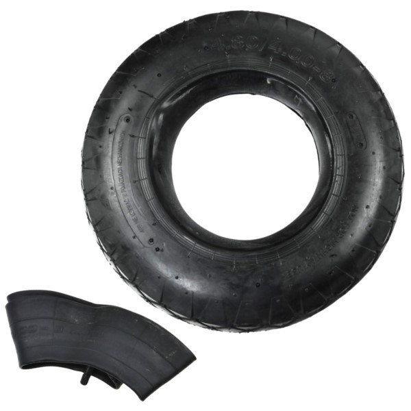Rad und Schlauch Schubkarren 4.80/4.00-8 4-Leinen Geko G71020