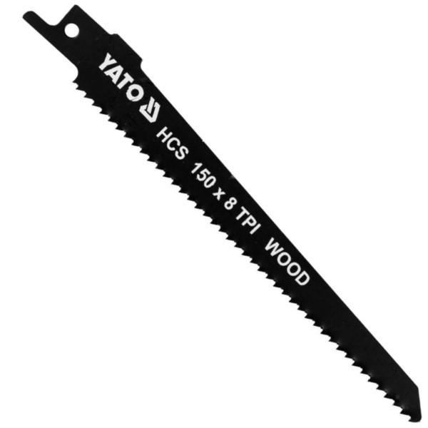 Säbelsägeblatt 150 mm für Holz HCS 8 TPI Yato YT-33923 - 2 Stück