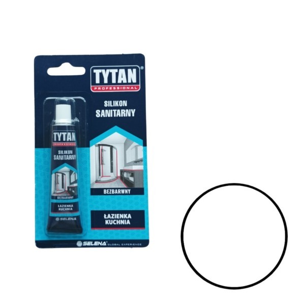 Sanitärsilikon Badezimmer Küche 20ml farblos Tytan 10022243