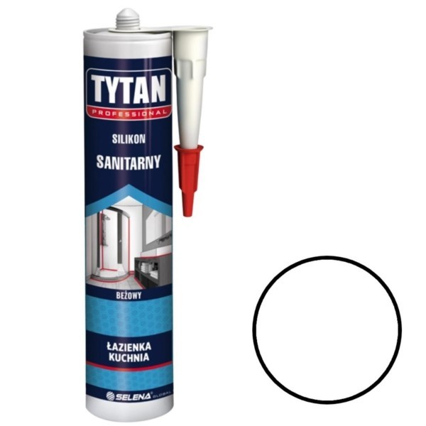 Sanitärsilikon Badezimmer Küche 280ml weiß Tytan 10045203