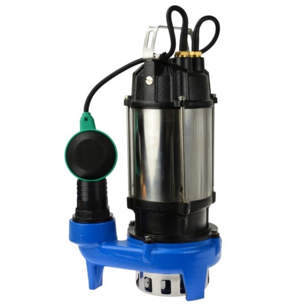 Schmutzwasserpumpe 20m³/h 750W Tauchpumpe mit Schwimmerschalter WQD10-10-0,75 Geko G81442