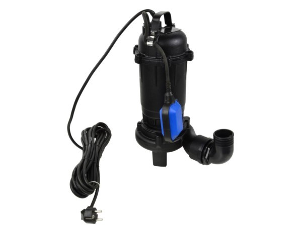 Schmutzwasserpumpe 750W mit Schneidwerk und Schwimmer Geko G81423