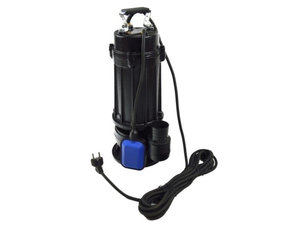 Schmutzwasserpumpe 750W mit Schneidwerk und Schwimmer Geko G81425 Kupfer
