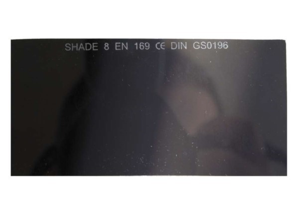 Schweißglas 50x100 mm 9 DIN