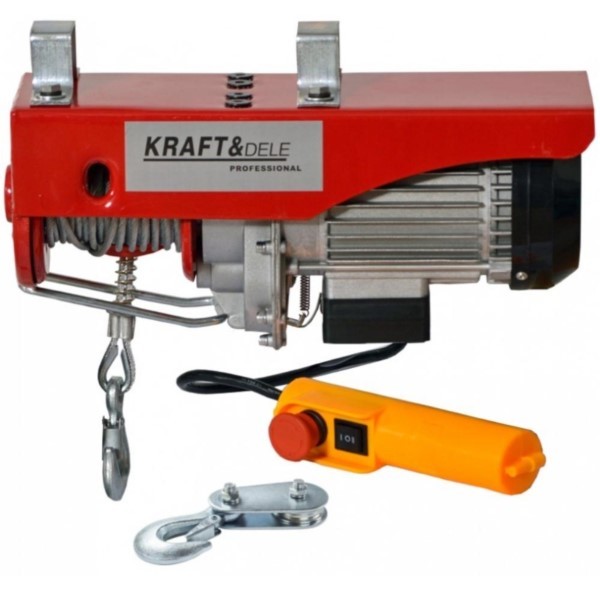 Seilwinde 500 kg elektrische 1000 W Kraft&Dele KD1525