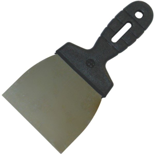 Spachtel Edelstahl 10cm Kunststoff-Griff Gold Tools 6063