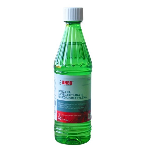 Spezial-Waschbenzin 0,5L Reigungsmittel Transparent Aned