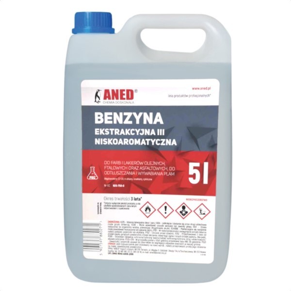 Spezial-Waschbenzin 5L Reigungsmittel Transparent Aned