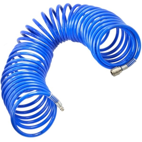 Spiral Druckluftschlauch PU 8x12mm 15m Geko G01161