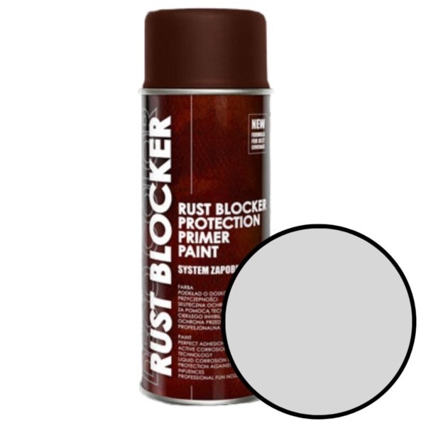 Sprühlack 400ml RAL 7035 hellgrau 4in1 zum Rost Rust Blocker Deco Color 18600