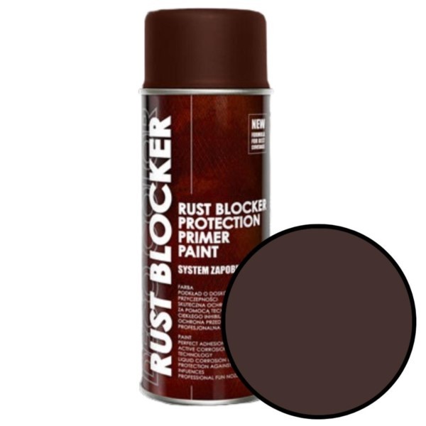 Sprühlack 400ml RAL 8017 braun 4in1 zum Rost Rust Blocker Deco Color 18700