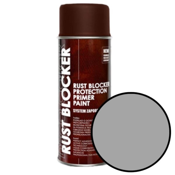 Sprühlack 400ml RAL 9006 silbern 4in1 zum Rost Rust Blocker Deco Color 18900