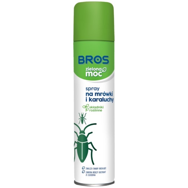 Spray gegen Ameisen und Kakerlaken Grüne Kraft 300ml BROS