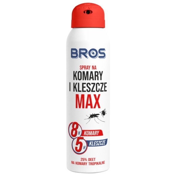 Spray gegen Mücken und Zecken Max 90ml BROS