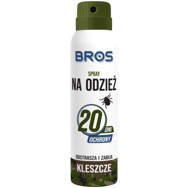 Spray gegen Mücken und Zecken für Kleidung 90ml BROS