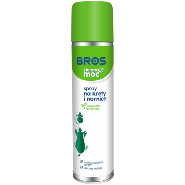 Spray gegen Maulwurf und Wühlmäuse Grüne Kraft 500ml BROS