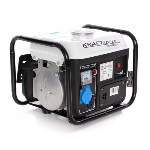 Stromerzeuger 1200 W 230 V 12 V benzin 2 PS Kraft&Dele KD109B