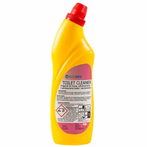 Wasch- und Entkalkungsgel für Toiletten 750ml Eco Shine Toilet Cleaner