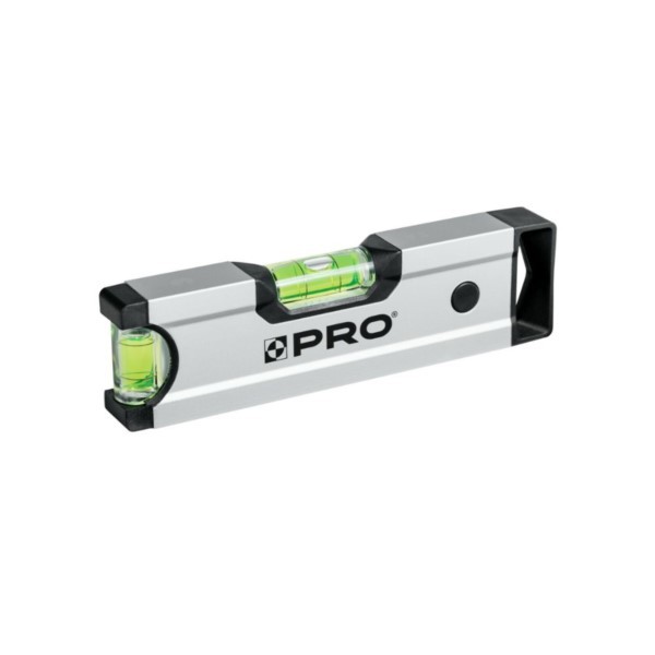 Wasserwaage 17cm Alu eloxiert Magnet PRO600 PRO-A6017