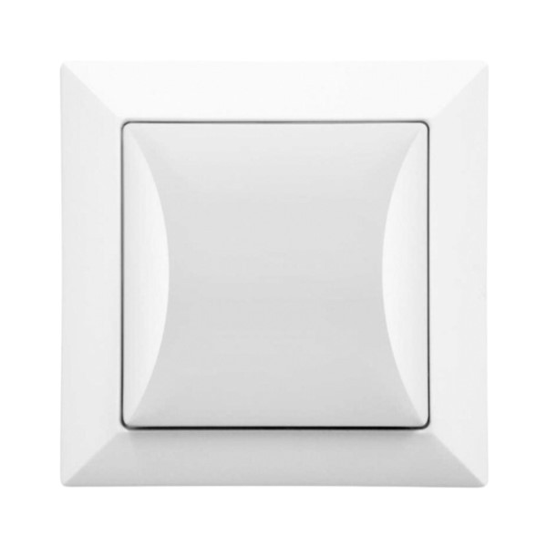 Wechselschalter unterputz 1-fach Opal weiß Timex WP-5 Op BI