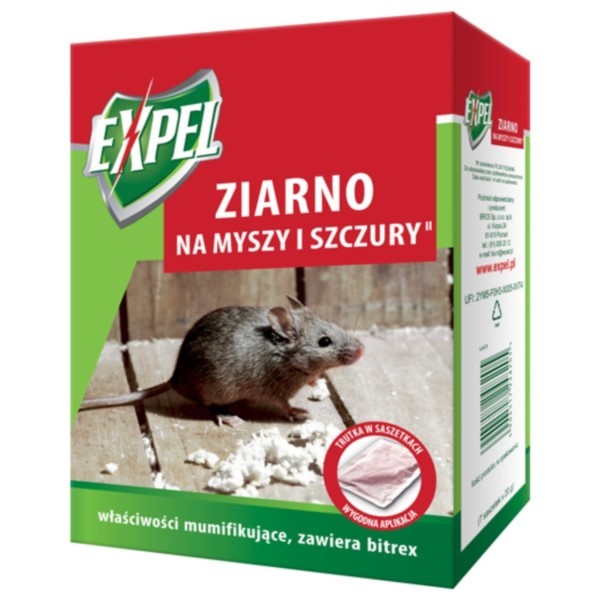 Getreide gegen Mäuse und Ratten 300g EXPEL