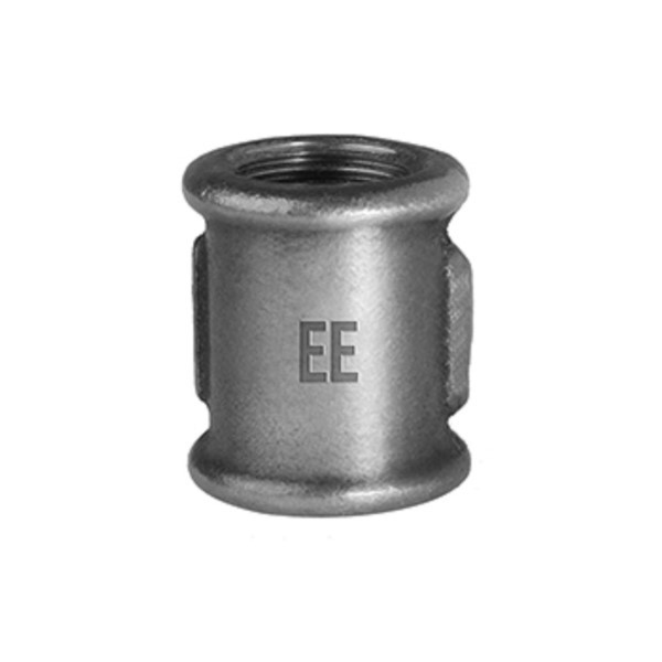Muffe verzinkt 3/8” Temperguss EE Gießerei