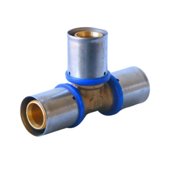 Pressfitting T-Stück 25x25x25 U für Mehrschichtverbundrohr Perfexim 62-73B-0250-000 5969