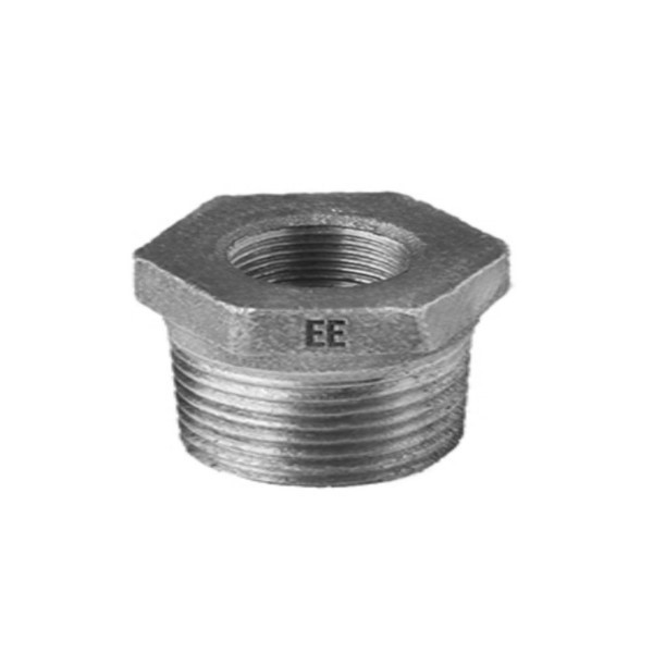 Reduzierstück verzinkt 6/4" x 3/4" AGxIG Gusseisen EE Gießerei