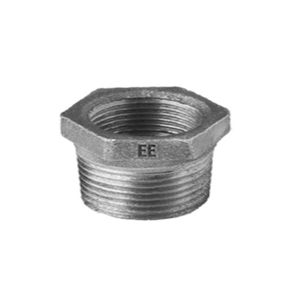 Reduzierstück verzinkt 6/4" x 5/4" AGxIG Gusseisen EE Gießerei