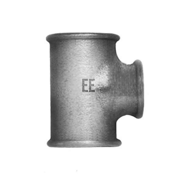 T-Stück verzinkt 5/4" x 1" x 5/4" IG Temperguss EE Gießerei 2492
