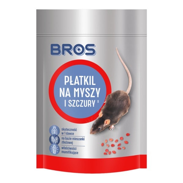 Präparat gegen Mäuse und Ratten Płatkil 200g BROS