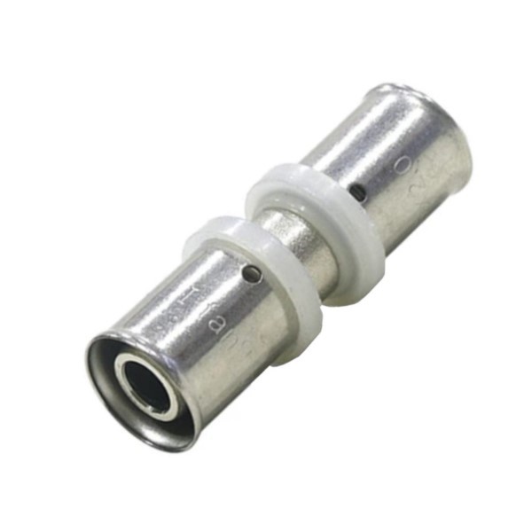 Pressfitting Kupplung U 25x25 für Mehrschichtverbundrohr