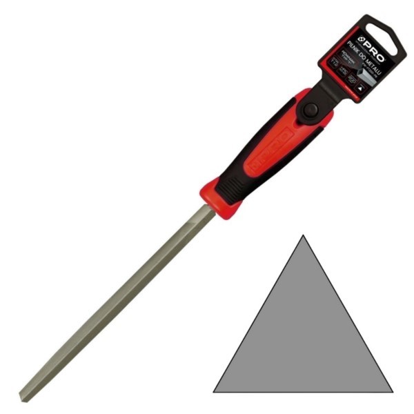 Dreiecksfeile für Metall 200mm Hieb 1 Schrupp PRO-PW011