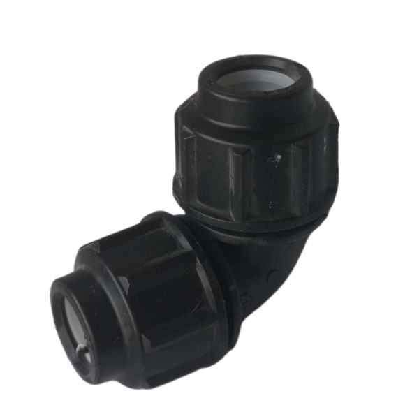 90°-Winkel für PE-Rohre 20mm